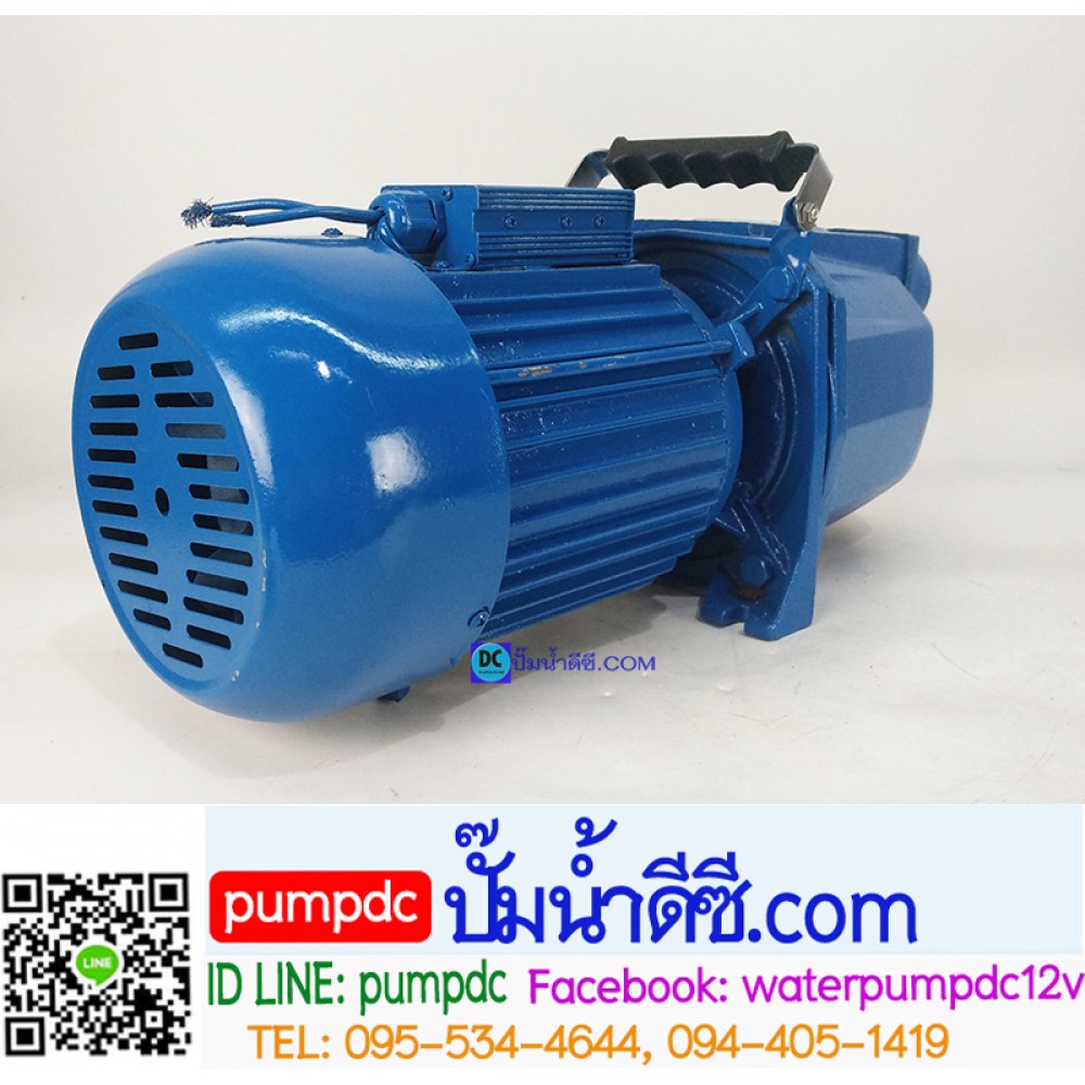 ปั๊มน้ำเจ็ทหอยโข่งโซล่าเซลล์  380W 24V ยี่ห้อMTEC รุ่น JET380-38-5-17-24